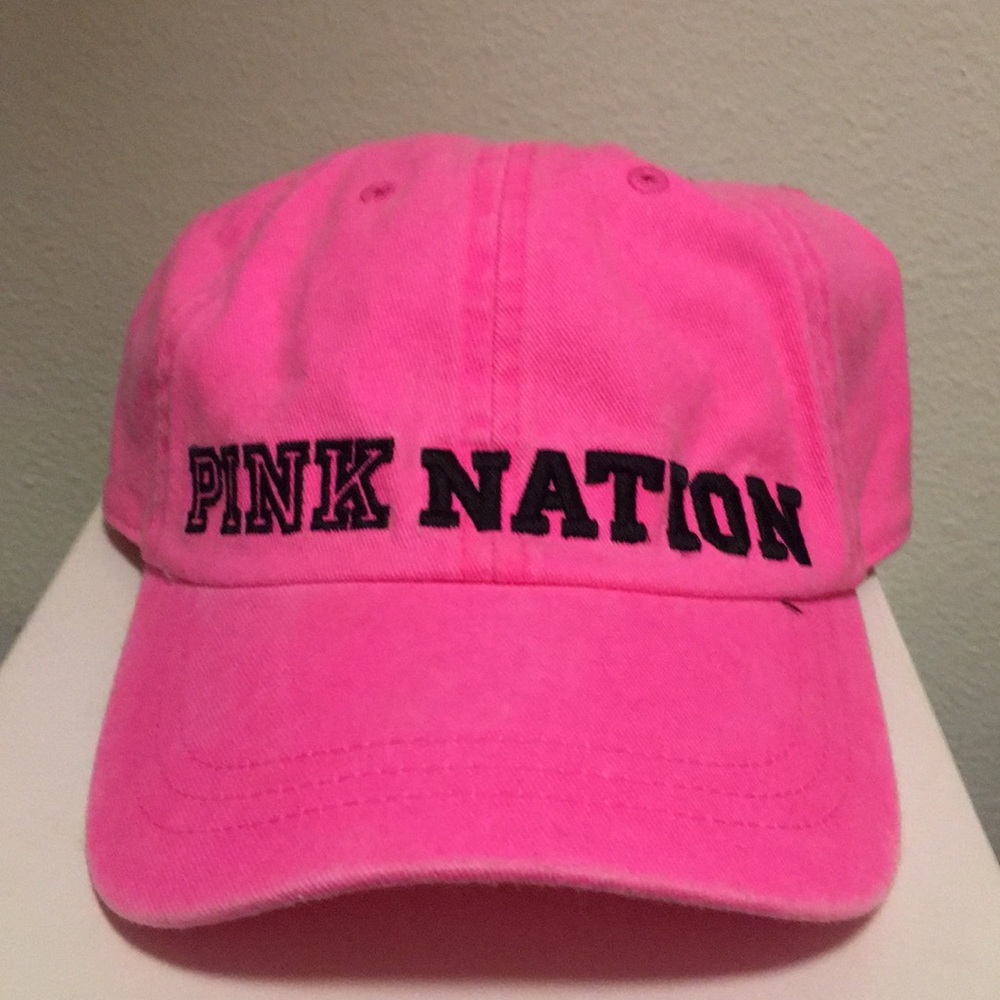 Pink nation hat